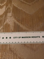 City Of Madison Heights 12″ Ruler Michigan MI Green White Plastic 30mm Progress