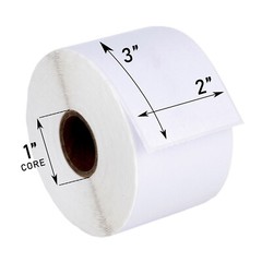 ZEBRA / ELTRON 2×3 (2″ x 3″) Direct Thermal Labels – (4) Rolls of 500