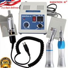 Dental Lab Marathon 35k rpm Electric Micro motor Polishing Burs Drill Handpiece