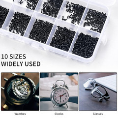 1000 Pcs Small Pan Head Screws Assortment Kit, Micro Tiny Electronic Self-Tappi