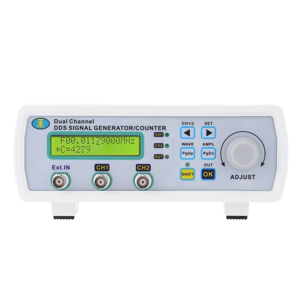 6-25MHz Dual Channel DDS Function Signal Generator Arbitrary Wave Sweep MHS5200A