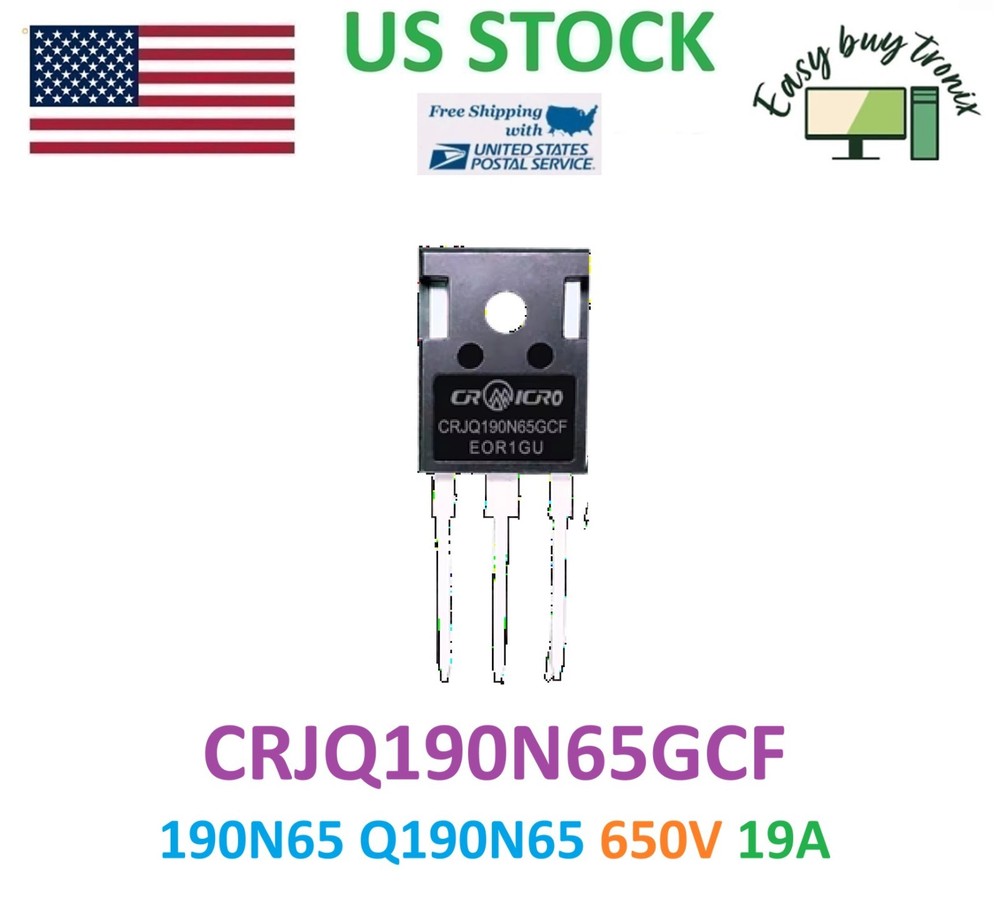 1 piece CRJQ190N65GCF 190N65G 650V 19-23A high power TO-247