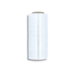 40 Rolls Clear 19.7 in x 9000 ft x 51 Gauge Cast Hand Machine Stretch Wrap