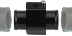 1-2 INCH OD RADIATOR FAN IN-LINE HOSE 1/8 THERMOSTAT TEMP SWITCH FITTING ADAPTER