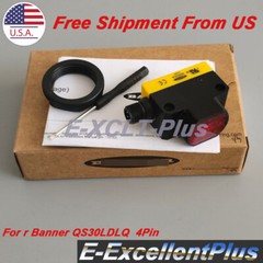 1PCS For Banner Engineering QS30LDLQ Photoelectric Laser Sensor Switch PNP/NPN