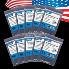 10X AZDENT Dental Ortho Buccal Tubes Bondable 1st/2nd Molar Roth/MBT 022