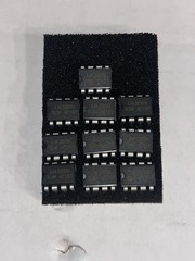 SUM LM386N Audio Power Amplifier ICs 8-Pin DIP Lot of 9 Through-Hole Bulk