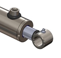 Tang Style Double Acting Hydraulic Cylinder-Bore Size : 1.5 ” Select Stroke
