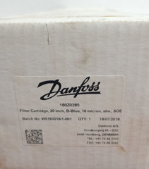 Danfoss 180Z0285 Filter Cartridge 20 Inch, B-Blue, 10 Micron New Fast Shipping