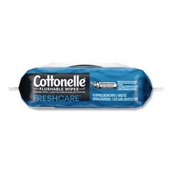 Cottonelle Fresh Care Flushable Cleansing Cloths 1 Ply 504 Wipes 12 Packs Case