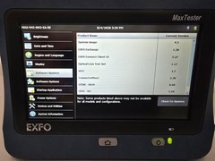 EXFO MAX 945 SM3 EA RF – SM 1310 1550 1625 nm OLTS Test with PM VFL WiFi BT