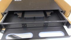 Dynacom 1U Rack Mount Fiber Optic Enclosure 13″L X 19″W X 1 3/4″ H