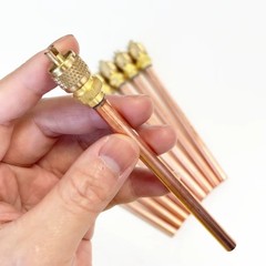 5PCS/Set Garden Air Conditioner Refrigeration Accessories ValvesCopper Tube 3.4