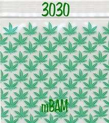 100 PACK 3030 Apple Zip Baggies 3.0X3.0″ POLYBAGS SKULLS SPADES HEAVY D DOLLAR+