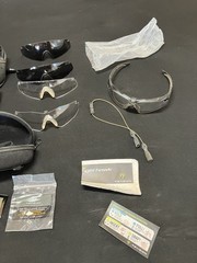 Revision Stingerhawk Frameless Safety Glasses Kit, Clear & Gray Lenses
