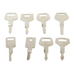 21 Keys Set For Case CAT Komatsu Bobcat Heavy Equipment Construction