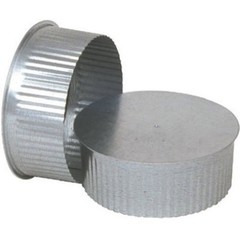 UNITED STATES HDW GV0736 7″ Galvanized Tee Plug
