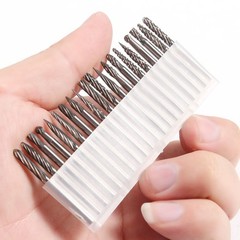 20 Pcs/set Dental Tungsten Carbide Cutter Rotary For Dremel 3*3mm Tool Drill Bit