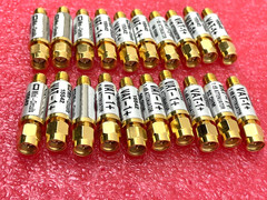 MINI-CIRCUITS 1 dB ATTENUATOR VAT-1+ FXD SS SMA 50 OHM 6 GHz (LOT of 20)