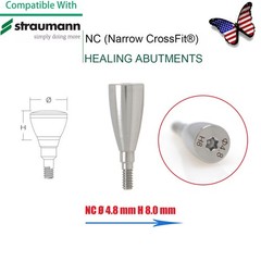 US Dental Mini Healing Abutment Cap/Closure Cover Screw Straumann Fit Bone Level