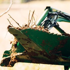 Titan Attachments Economy Series Stump Bucket Tree Scoop Digger Fits John Deere