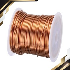 1mm Magnet Wire 46ft(14m) Enameled Copper Wire Winding Wire Coil 100g 155C Brown