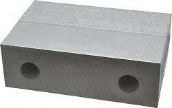 Gibraltar 6-1/8″ Wide x 2″ High x 2″ Thick, Flat/No Step Vise Jaw Soft, Alumi…