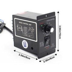 AC 110V to DC 90V Forward Reversible Regulator 120W DC Motor Speed Controller us