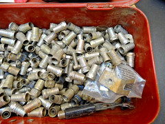 Large Mixed Lot Coaxial Cable Terminators – Well Over 200 Pieces