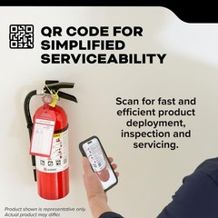 Kidde Commercial-Grade Fire Extinguisher for Office, Schools, Rechargeable,