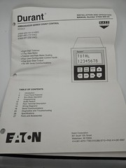 EATON DURANT 57601-400 COUNT CONTROL COUNTER TOTALIZER AMBASSADOR SERIES
