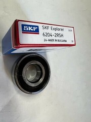 (2Pack) 6204-2RS/C3 SKF RUBBERS SEAL BALL BEARING 20X47X14 mm ITALY/BULGARIA NEW
