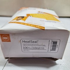 GBC HeatSeal UltraClear Laminating Pouches ID Badge Tag 10 Mil 100PK NEW NIB