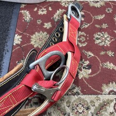 Climb Right Spyder MFG Climbing Saddle Lanyard Kit Weaver Leather Pads 1030