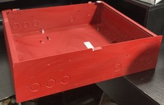 New LDM Fire Back Box Painted Red Color 05258 23 Apr 2022⚪️