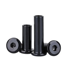 M2-M10 Black Stainless Chicago Screws Nut Sex Bolt Sleeve Nut Hex Socket Female