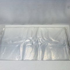 Open Ended LDPE .0015 Gusset Bag Clear 12x8x24 500/Case 15G-128024