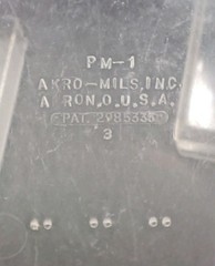 3 Akro Mills Hard Plastic Replacement Drawers PM-1 Plastic Drawers