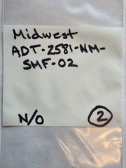 MIDWEST MICROWAVE ADAPTOR 2581, ADT-2581-NM-SMF-02, ADAPTER