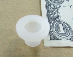 Lot 50 Essentra 5/16″ /M8 Nylon Shoulder Washer, Flanged Spacers Sleeve Bushings