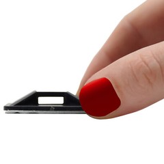 Adhesive Backed Mounting Bases – 50 Pack – Black / White – Electriduct