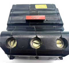 Federal Pacific 100 Amp 3 Pole NA Circuit Breaker FPE NA3100 240V Hump 100A *NEW