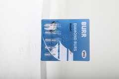 100 pcs Dental Diamond Burs for High Speed Handpiece Friction Grip Bur 1.6mm