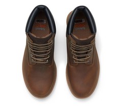 NEW Timberland PRO Sawhorse 6″ Safety Toe Boots Dark Brown Men’s TB0A671QW01