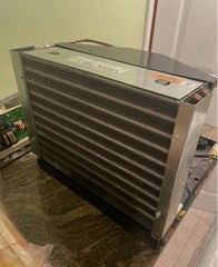 copeland Air Cool 1/2 hp condenser with 115v fan and Air-Cooled Copevap Base