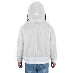 Beekeeper Ultra Ventilated 3 layer mesh Beekeeping Jacket Bee Hat Veil Large
