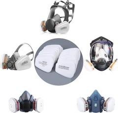 10-500Pcs 5N11 Cotton Filters Replacement for 6200 6800 7502 Respirator Filters