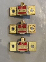 Lot of (3) SQUARE D Type B Overload Relay Thermal Heaters B.44 – B70