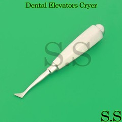 Dental Elevators Cryer 27 Left Hard Root Tip Surgical Extracting Pro Instruments