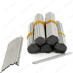 New 304 Stainless Steel Tube Pipe Smooth Surface Length 250mm Qty 4Pcs